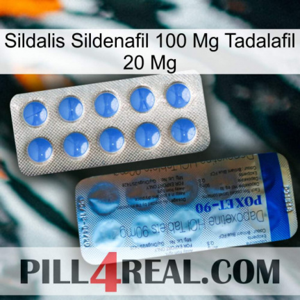Sildalis Sildenafil 100Mg Tadalafil 20Mg 40